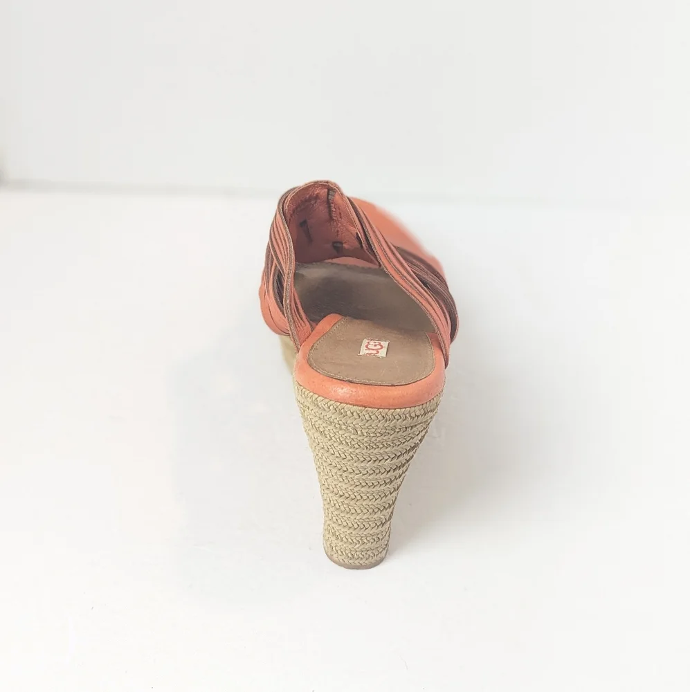 UGG Orange leather Melinda Wedges - Picture 4 of 16